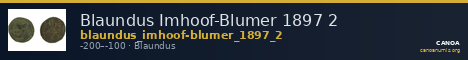 Blaundus Imhoof-Blumer 1897 2 — CANOA