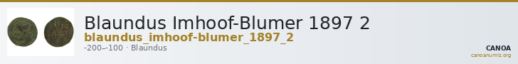 Blaundus Imhoof-Blumer 1897 2 — CANOA