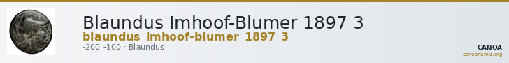 Blaundus Imhoof-Blumer 1897 3 — CANOA