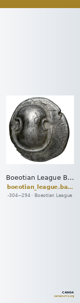 Boeotian League Boeotia Babelon 1914 286-290 — CANOA