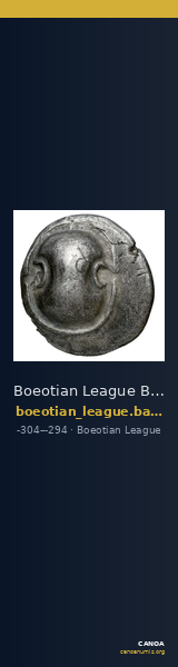 Boeotian League Boeotia Babelon 1914 286-290 — CANOA