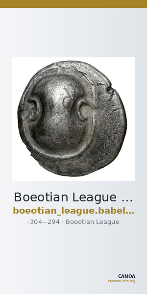 Boeotian League Boeotia Babelon 1914 286-290 — CANOA