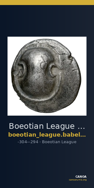 Boeotian League Boeotia Babelon 1914 286-290 — CANOA