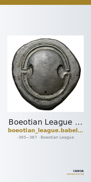 Boeotian League Boeotia Babelon 1914 369 — CANOA