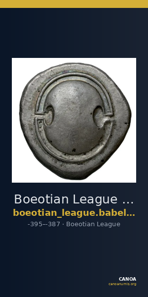 Boeotian League Boeotia Babelon 1914 369 — CANOA