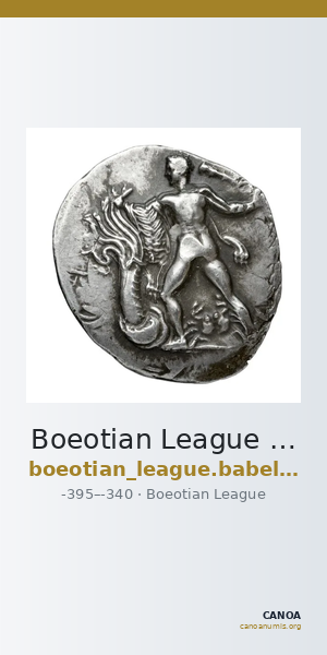 Boeotian League Boeotia Babelon 1914 370-373 — CANOA