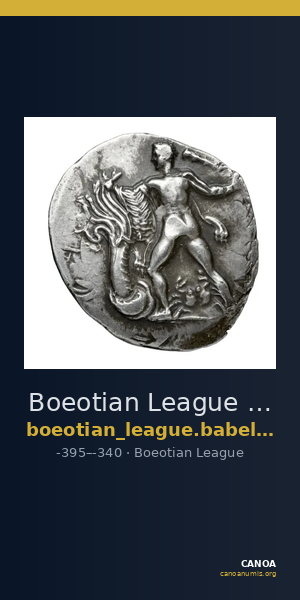 Boeotian League Boeotia Babelon 1914 370-373 — CANOA