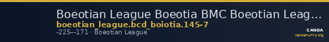 Boeotian League Boeotia BMC Boeotian League 105-107 — CANOA