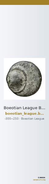 Boeotian League Boeotia BMC Boeotian League 108-111 — CANOA