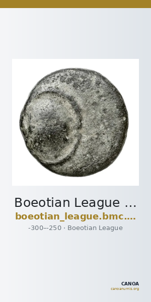 Boeotian League Boeotia BMC Boeotian League 108-111 — CANOA
