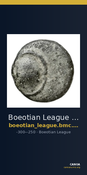 Boeotian League Boeotia BMC Boeotian League 108-111 — CANOA