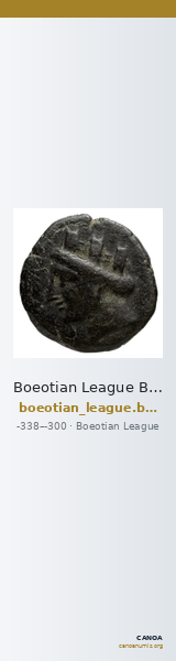 Boeotian League Boeotia BMC Boeotian League 57-62 — CANOA