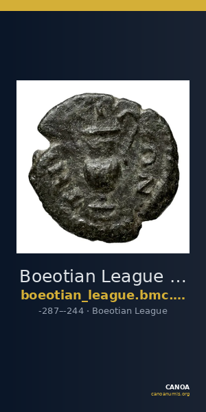 Boeotian League Boeotia BMC Boeotian League 64-65 — CANOA