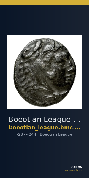 Boeotian League Boeotia BMC Boeotian League 66-71 — CANOA