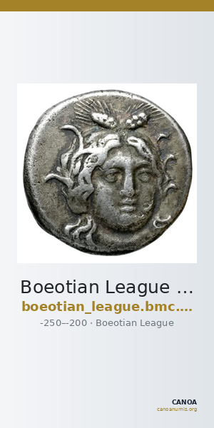 Boeotian League Boeotia BMC Boeotian League 75-80 — CANOA