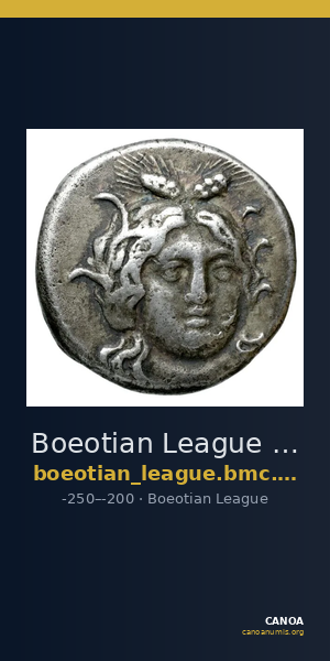 Boeotian League Boeotia BMC Boeotian League 75-80 — CANOA