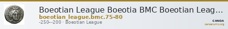 Boeotian League Boeotia BMC Boeotian League 75-80 — CANOA