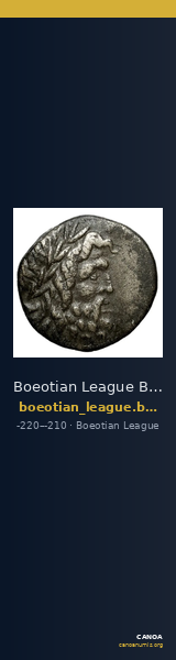 Boeotian League Boeotia BMC Boeotian League 81-89 — CANOA