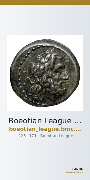 Boeotian League Boeotia BMC Boeotian League 90-104 — CANOA