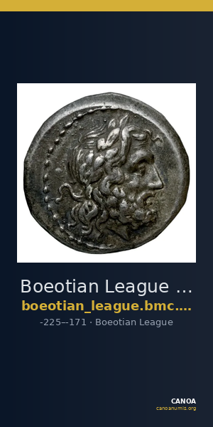 Boeotian League Boeotia BMC Boeotian League 90-104 — CANOA