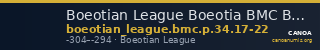 Boeotian League Boeotia BMC Boeotian League p. 34, 17-22 — CANOA
