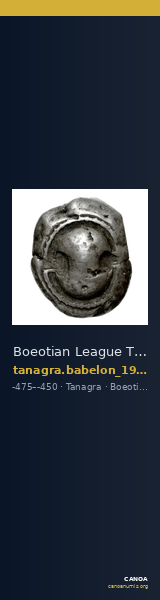 Boeotian League Tanagra Babelon 1907 1359-1360, 1362-1364 — CANOA