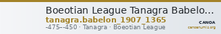 Boeotian League Tanagra Babelon 1907 1365 — CANOA