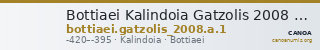 Bottiaei Kalindoia Gatzolis 2008 A.1 — CANOA