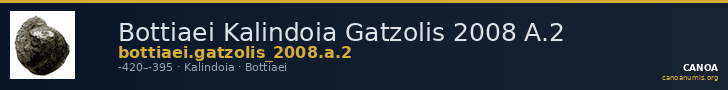 Bottiaei Kalindoia Gatzolis 2008 A.2 — CANOA