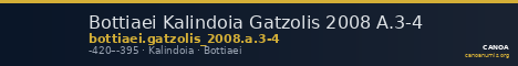 Bottiaei Kalindoia Gatzolis 2008 A.3-4 — CANOA
