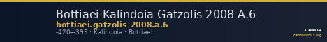 Bottiaei Kalindoia Gatzolis 2008 A.6 — CANOA
