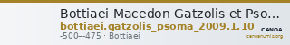Bottiaei Macedon Gatzolis et Psoma 2009 Pl. 1.10 — CANOA