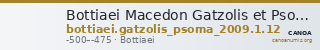 Bottiaei Macedon Gatzolis et Psoma 2009 Pl. 1.12 — CANOA