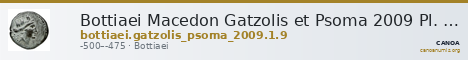 Bottiaei Macedon Gatzolis et Psoma 2009 Pl. 1.9 — CANOA