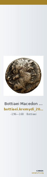 Bottiaei Macedon Kremydi 2018 Bronze Group I, series 3 — CANOA