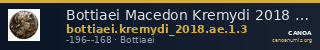 Bottiaei Macedon Kremydi 2018 Bronze Group I, series 3 — CANOA