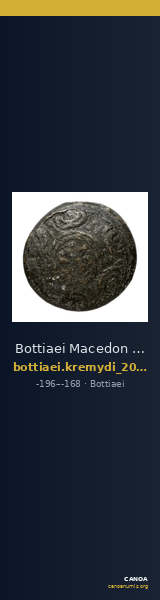 Bottiaei Macedon Kremydi 2018 Bronze Group I, series 4 — CANOA