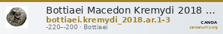 Bottiaei Macedon Kremydi 2018 Silver groups 1-3 — CANOA