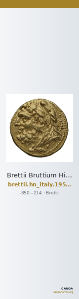 Brettii Bruttium Historia Numorum Italy 1953-1957 — CANOA