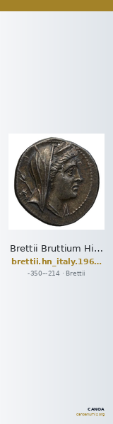 Brettii Bruttium Historia Numorum Italy 1969-1970 — CANOA