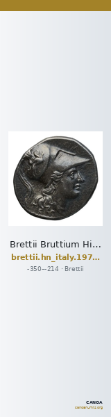 Brettii Bruttium Historia Numorum Italy 1971-1974 — CANOA