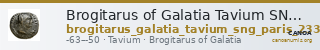 Brogitarus of Galatia Tavium SNG Paris 2336 — CANOA