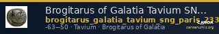 Brogitarus of Galatia Tavium SNG Paris 2336 — CANOA