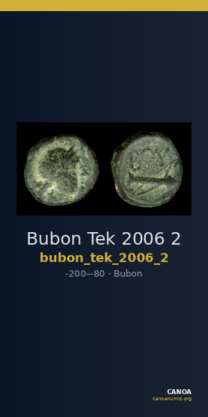 Bubon Tek 2006 2 — CANOA