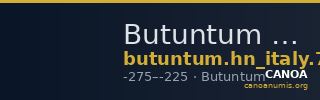 Butuntum Historia Numorum Italy 754 — CANOA