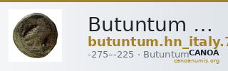 Butuntum Historia Numorum Italy 755 — CANOA