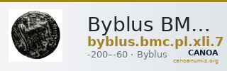 Byblus BMC Byblus pl.XLI-7 — CANOA