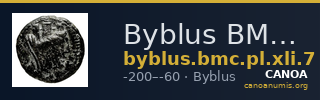 Byblus BMC Byblus pl.XLI-7 — CANOA