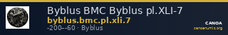 Byblus BMC Byblus pl.XLI-7 — CANOA