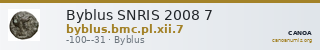 Byblus SNRIS 2008 7 — CANOA